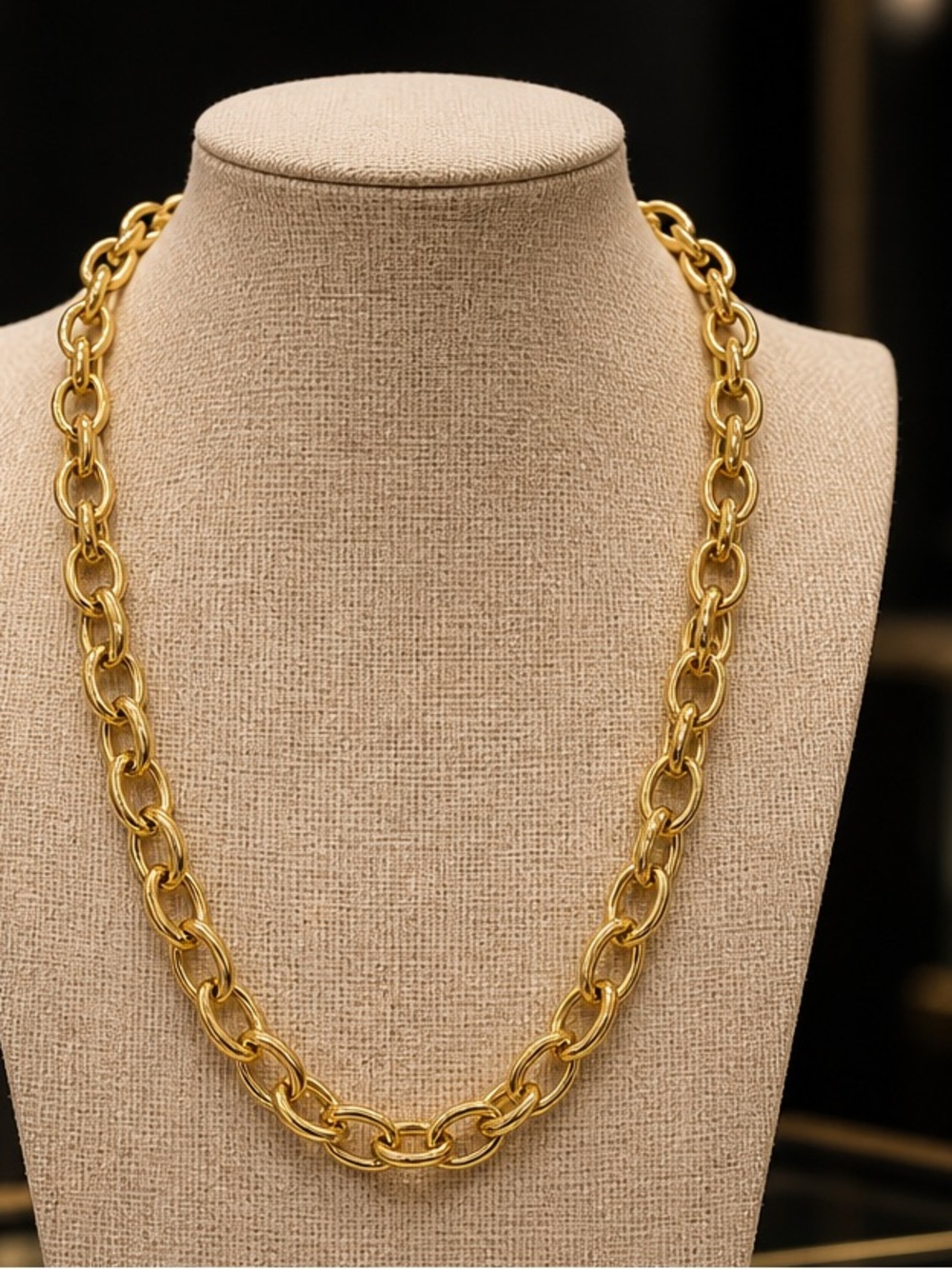 Gold Chain Toggle Necklace - Women's Jewelry